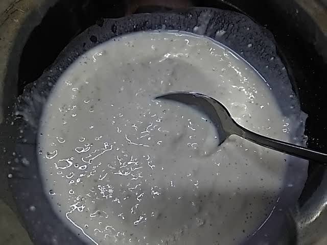 mixed batter